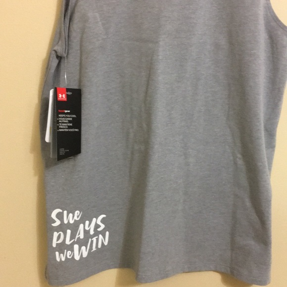 ♦️NWT HP🎉Under Armour Lead Like a Girl Tank , # SPWW - Picture 8 of 8